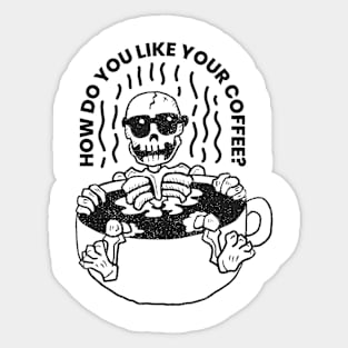 Coffee Tub Sticker